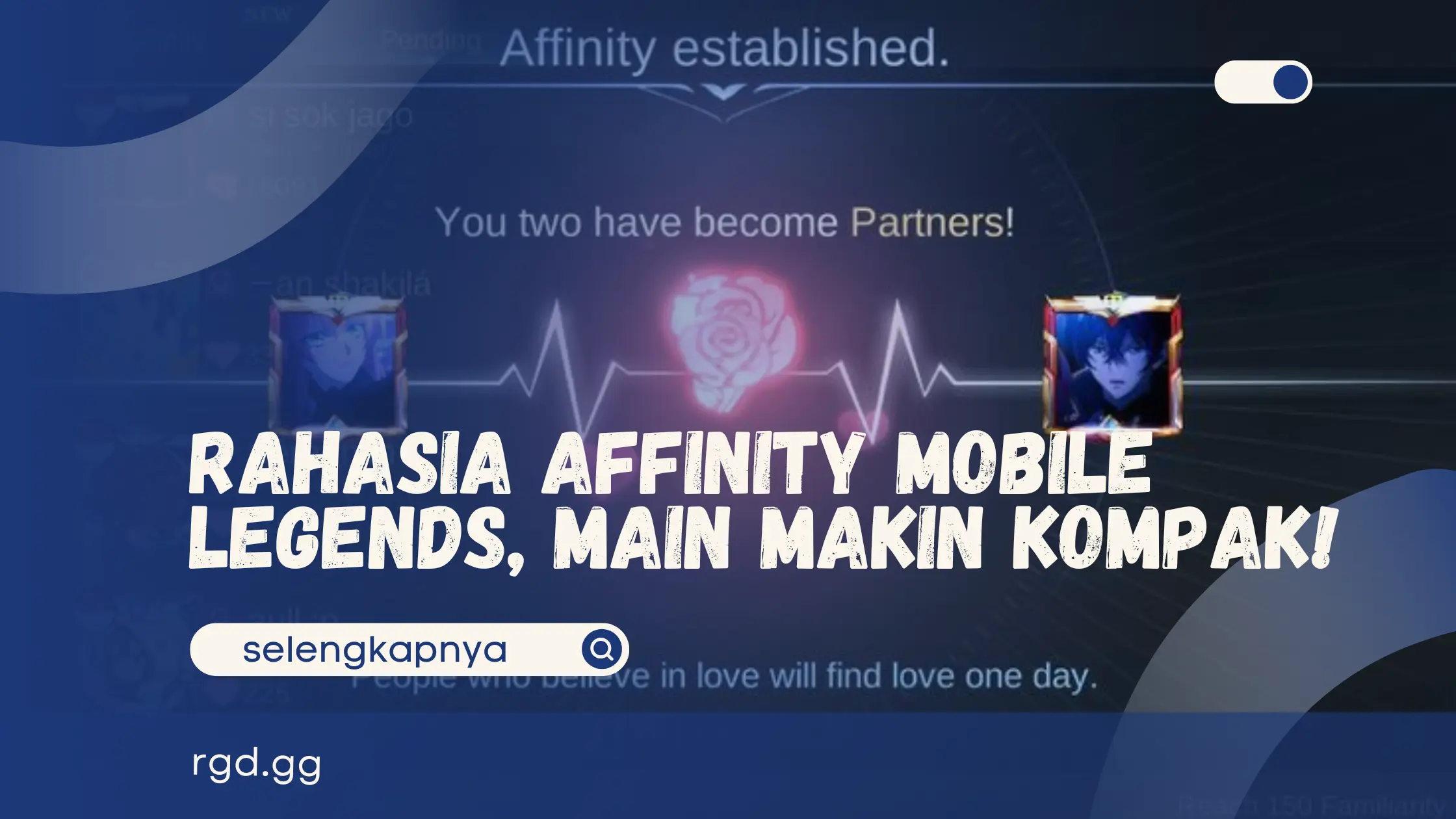 Rahasia Affinity Mobile Legends, Main Makin Kompak!